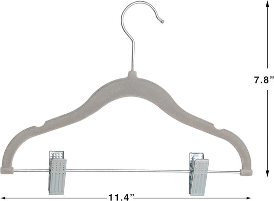 Finnhomy Perchas antideslizantes para ropa para bebés y niños, paquete de 20...