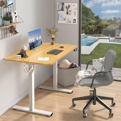 Escritorio eléctrico de altura ajustable de pie grande de 40 x 24pulgadas,
