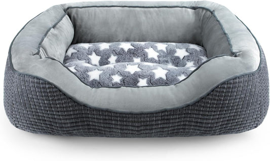 SIWA MARY Camas para perros pequeños y gatos, sofá cama lavable para perros con...
