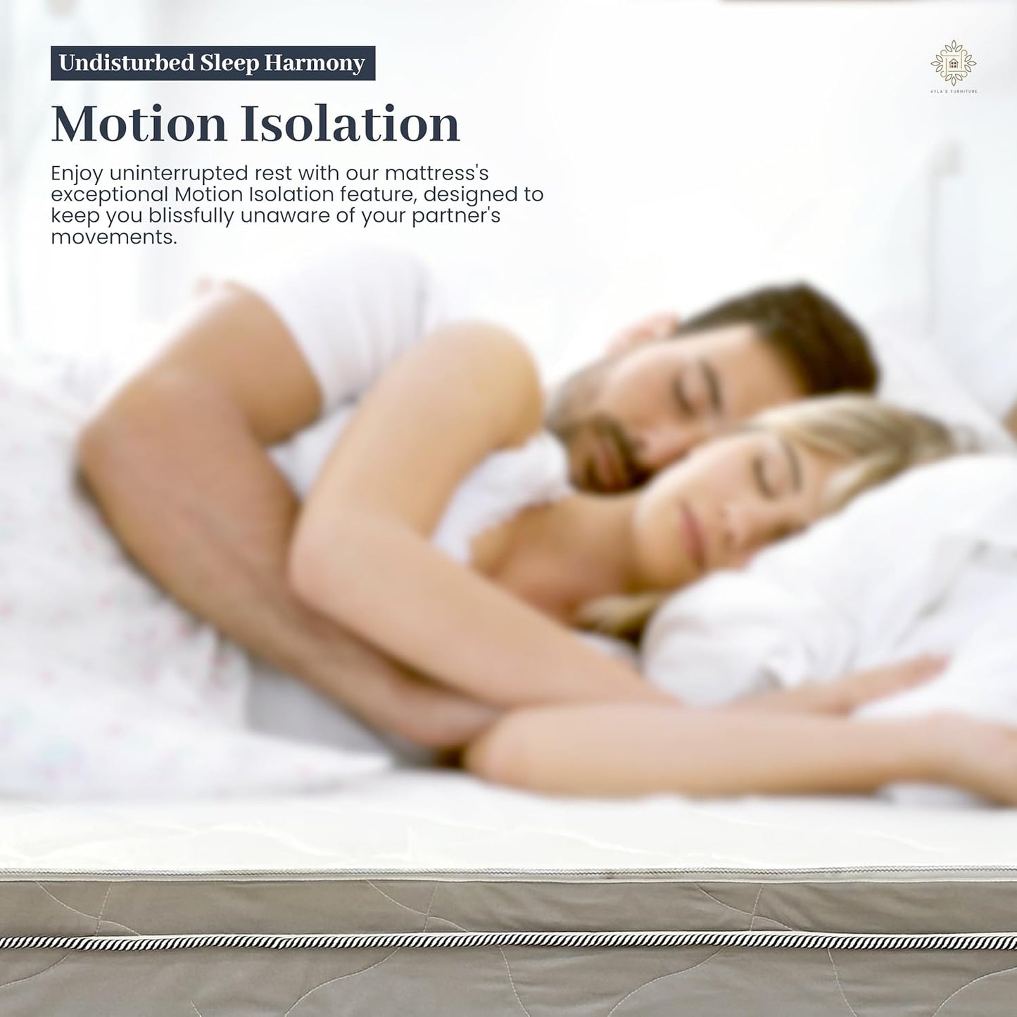 Colchón de cama Queen Colchón híbrido de 8 pulgadas tamaño Queen con espuma