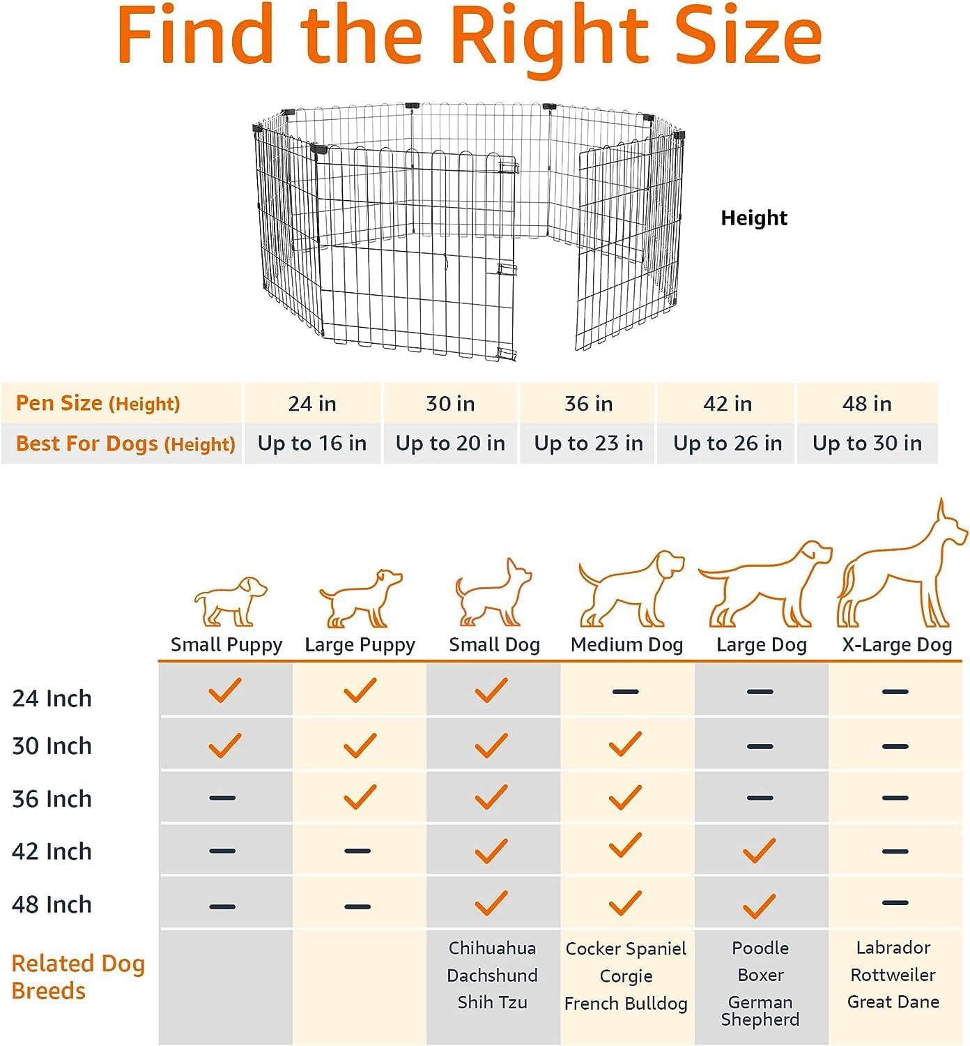 Tienda Basics Bolígrafo de metal octogonal plegable para perros, extra pequeño,...