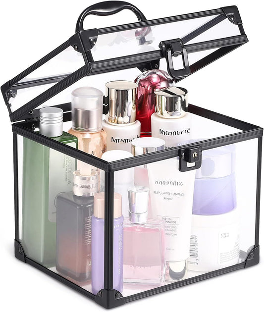 Noverlife Caja de corona portátil para concursos, 8 x 7 x 7.5 pulgadas, estuche...