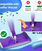 Paquete de 6 almohadillas reutilizables para mopa Swiffer WetJet, almohadillas...