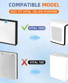 Vital 100S - Filtro de repuesto para purificador de aire LEVOIT Vital 100S,...