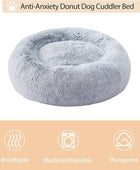WNPETHOME - Cama calmante para perros y gatos, anti-ansiedad, de piel...