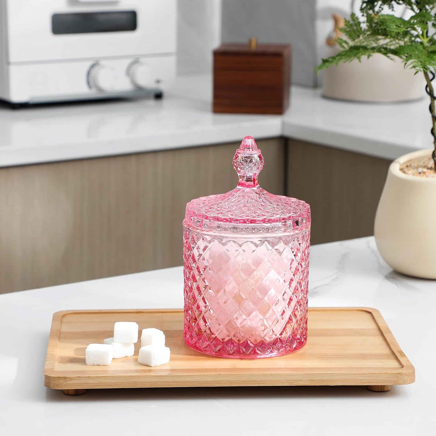 Paquete de 2 tarros de vidrio con tapa para decoración de dispensador de