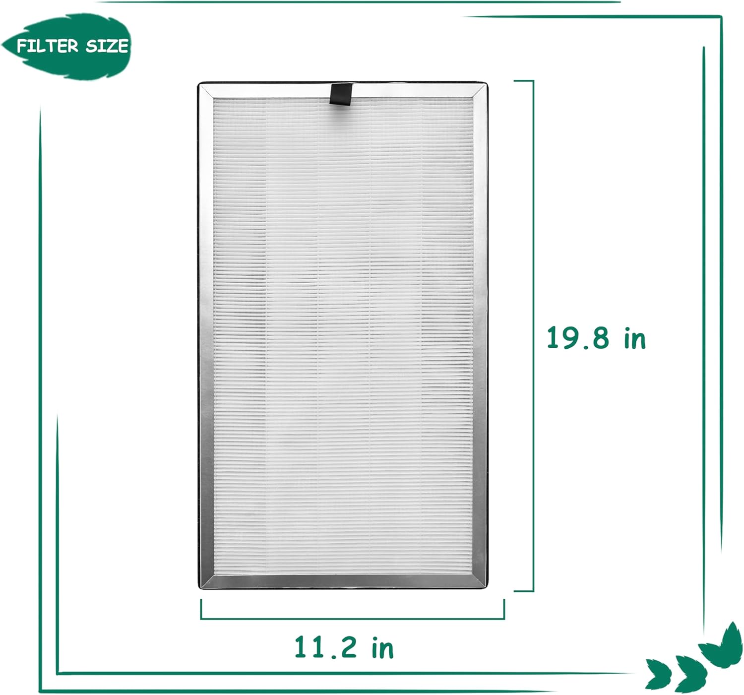 Filtro de repuesto, compatible con purificador de aire 112 V2.0, prefiltro 3 en...