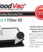 GOODVAC Kit de filtro HEPA compatible con purificadores de aire Alexapure...