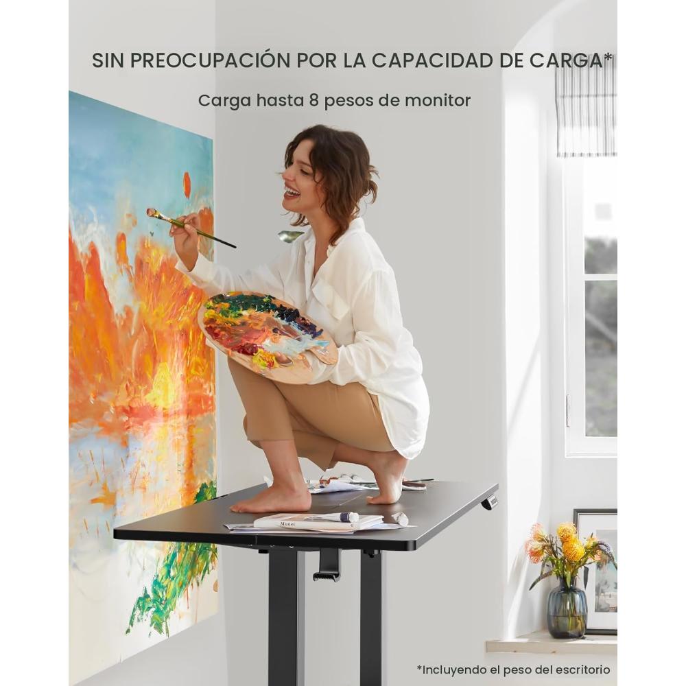 Escritorio Eléctrico De Pie Con Altura Ajustable, ErGear, Para Sentarse Y Pararse