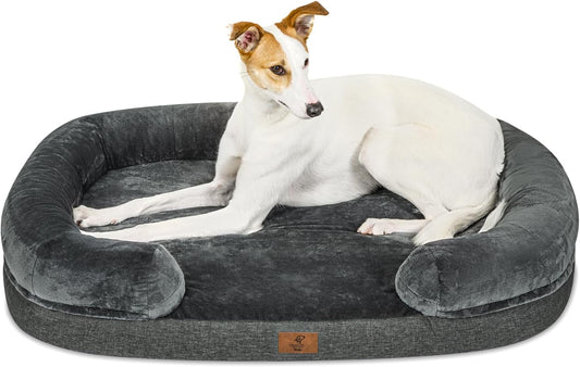 Camas para perros extra grandes, cama lavable para perros con funda extraíble,...