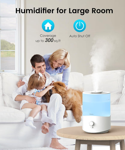 Pharata Humidificadores para dormitorio y hogar, humidificador de niebla fría...