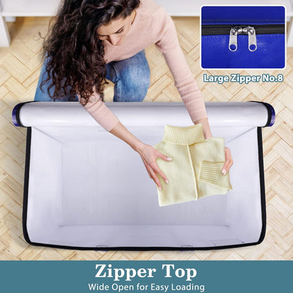 Bolsas de mudanza resistentes con cremalleras fuertes y asas, suministros de