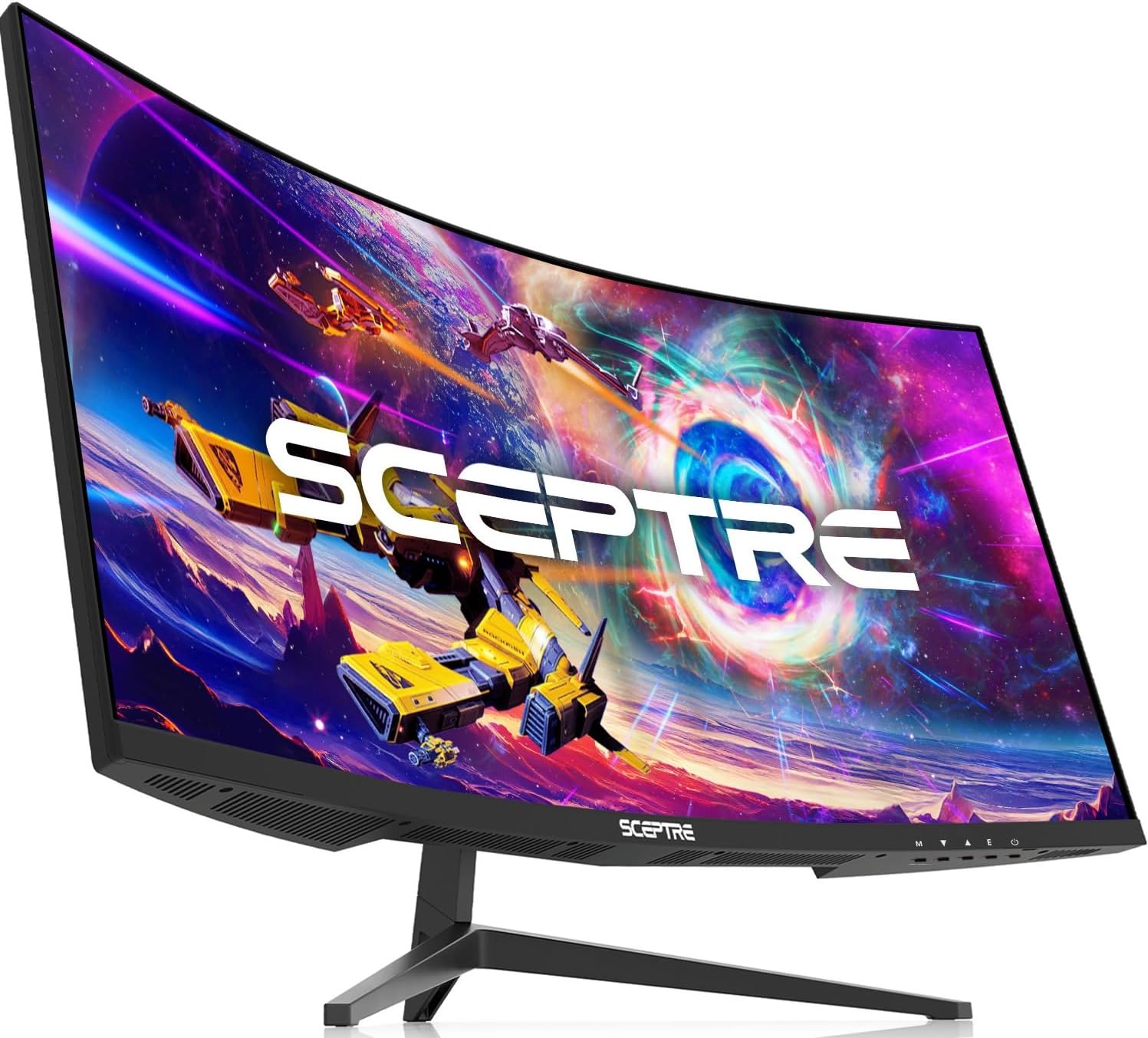 Sceptre - Monitor curvado de 30 pulgadas para videojuegos, 219, 2560 x 1080,...