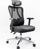 Hbada P3 Silla de oficina ergonómica con soporte lumbar ajustable 2D, silla de...