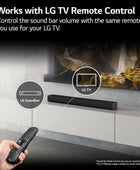 LG Barra de sonido y subwoofer inalámbrico S40Q - Canal 2.1, audio de cine en...