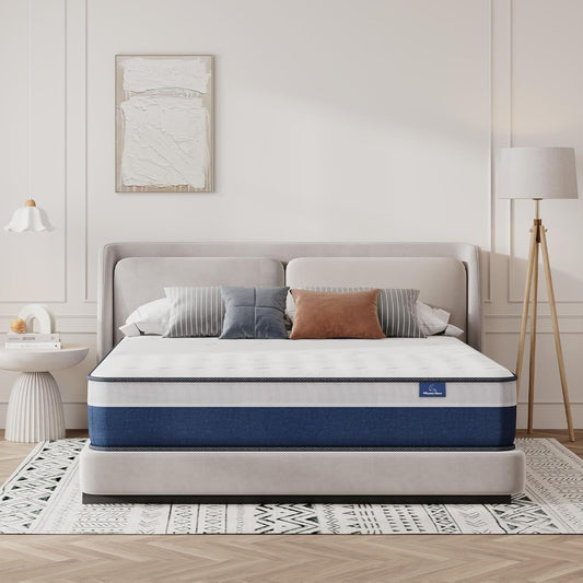 Tight Top Series Colchón híbrido de resortes interiores de 10 pulgadas, cama