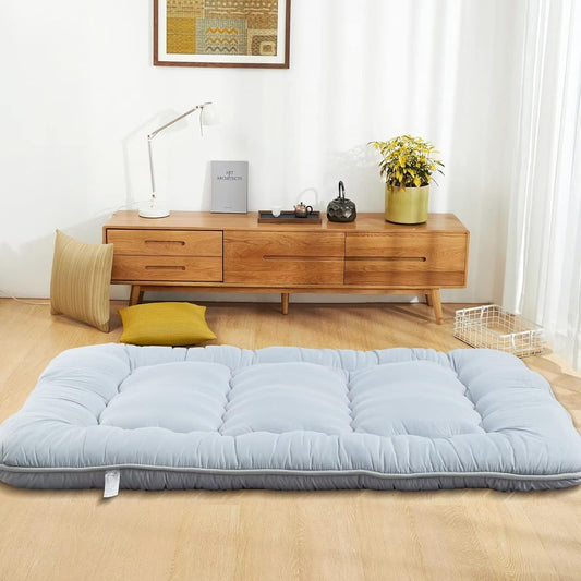 MIRUO Colchoneta de dormir en el suelo para adultos, colchón de futón para...