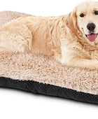 JOEJOY Almohadilla para cama grande para perro, ultra suave, relajante,...