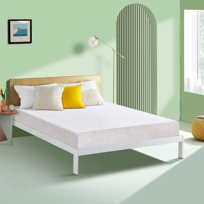 Olee Sleep Colchón de espuma viscoelástica I-Gel Deluxe Comfort de 7 pulgadas,