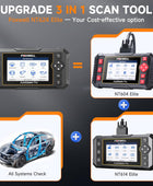 FOXWELL Escáner de coche NT624 Elite All System OBD2 escáner herramienta de...