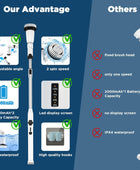 Limpiador eléctrico giratorio, limpiador de baño mejorado 2024, cepillo de
