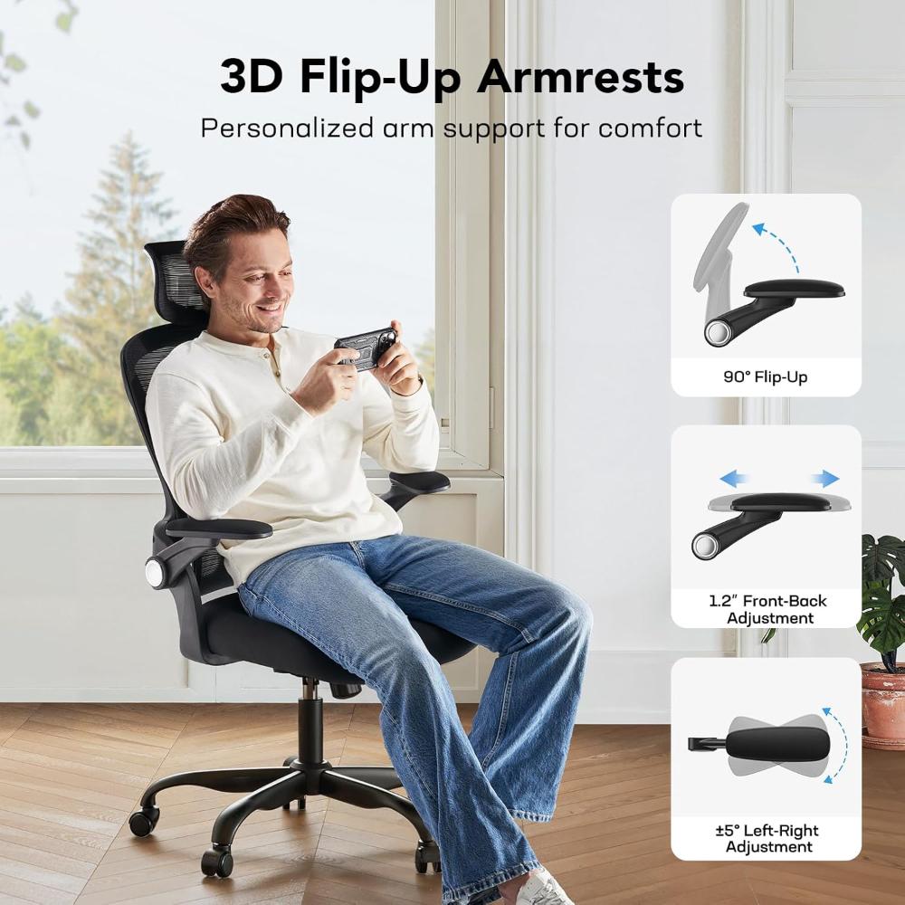 Silla de oficina HUANUO HNOC13 ergonómica
