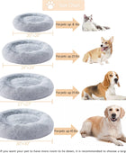 WNPETHOME - Cama calmante para perros y gatos, anti-ansiedad, de piel...