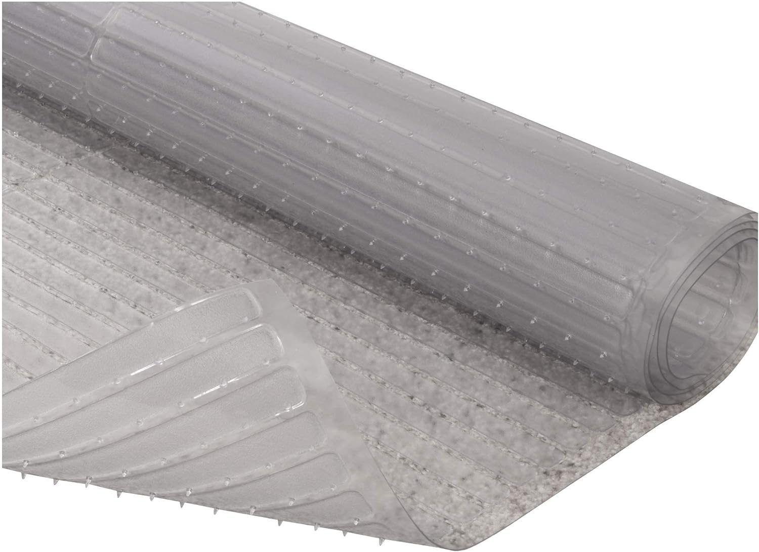 Tapete de vinilo de plástico para suelo pasillo protector para alfombra de pelo