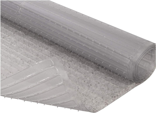 Tapete de vinilo de plástico para suelo pasillo protector para alfombra de pelo