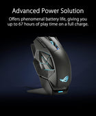 ASUS ROG Spatha X - Mouse inalámbrico para juegos (soporte de carga magnético,...