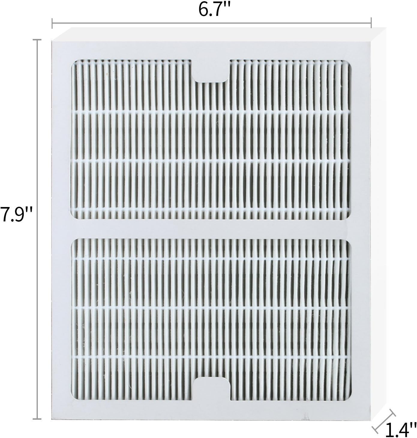 Filtros de repuesto Idylis AC-2125AC-2126 compatibles con purificador de aire...