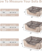 JOEJOY - Cama rectangular para perros grandes, medianos y pequeños, lavable a...