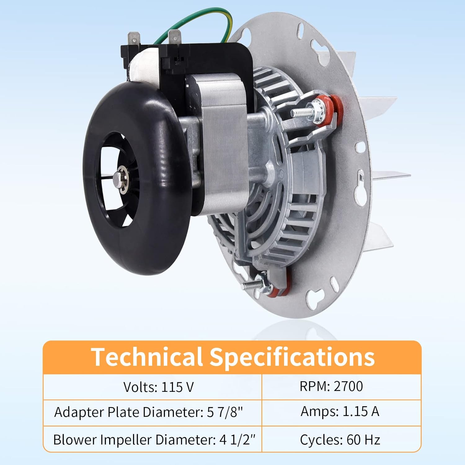 Criditpid Motor de soplador de combustión de repuesto 812-3381 para Quadra-Fire...
