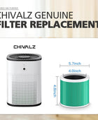 CHIVALZ Filtro de repuesto para purificador de aire HY1800, filtración 3 en 1,...