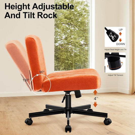 Silla Shipborne, Cruzada De Base Convertible Naranja Sin Brazos