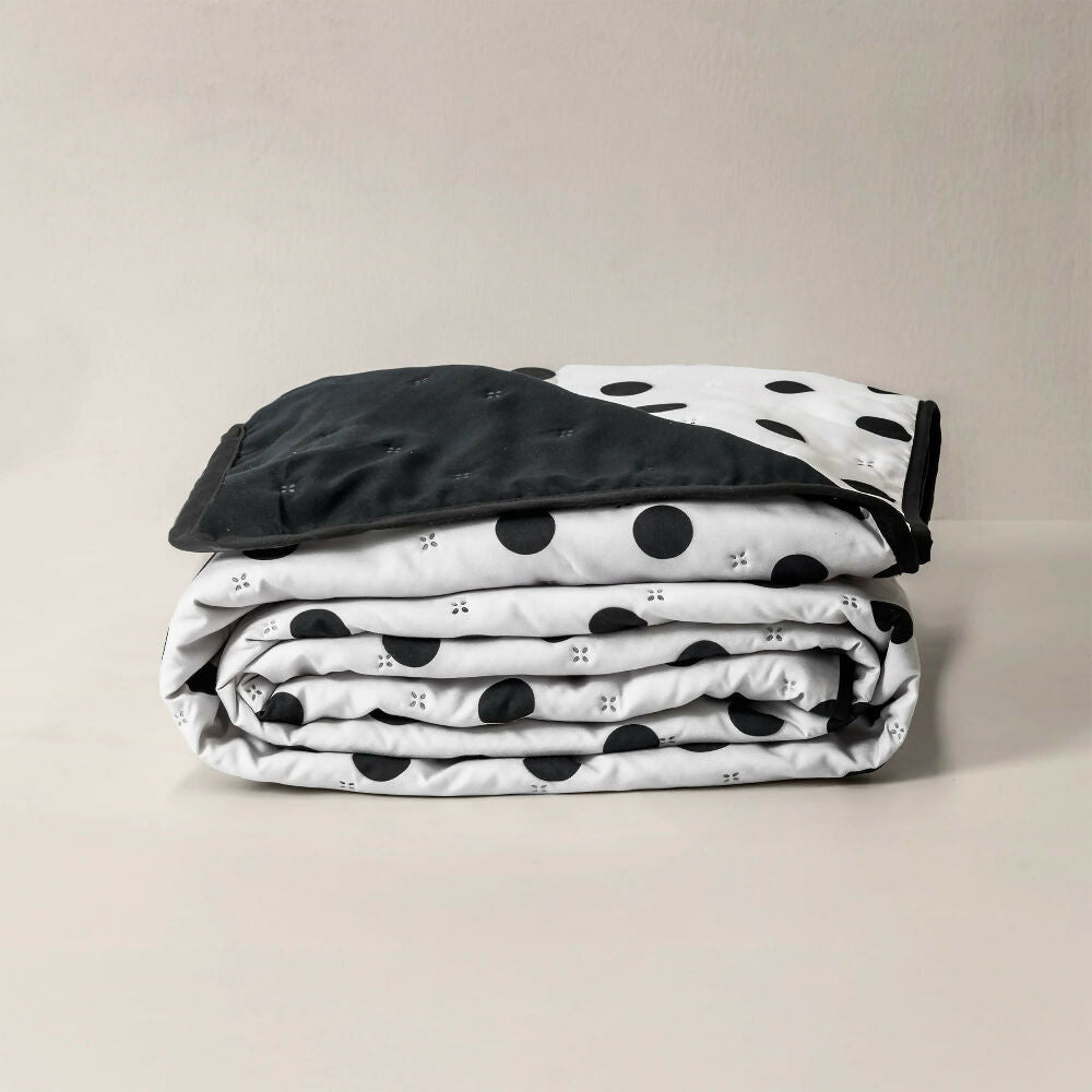 Edredón Novo Polka, para Cama Sencilla, 2 Vistas