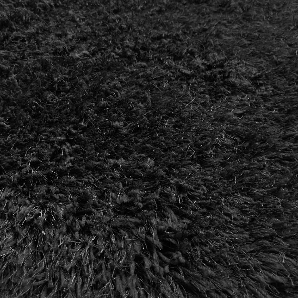Alfombra Peluda Beng 120X170 Cm Negro
