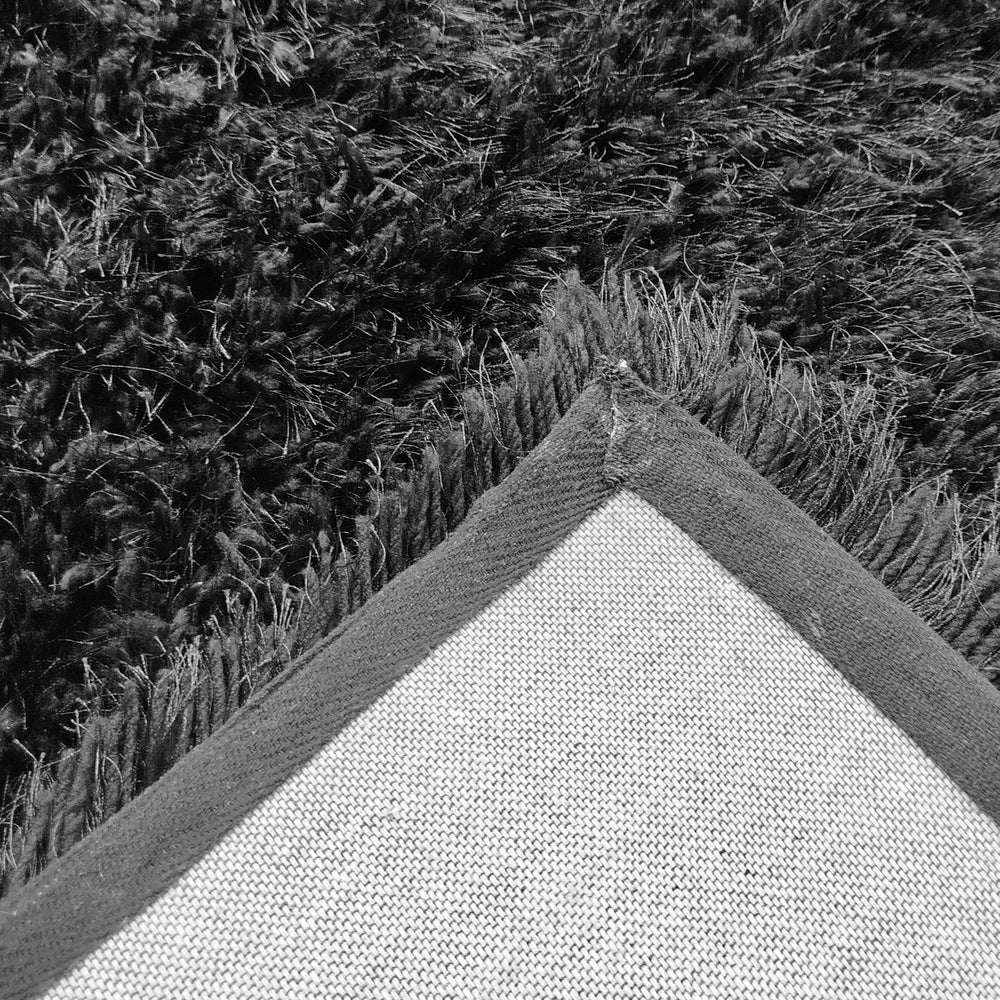 Alfombra Peluda Beng 120X170 Cm Negro
