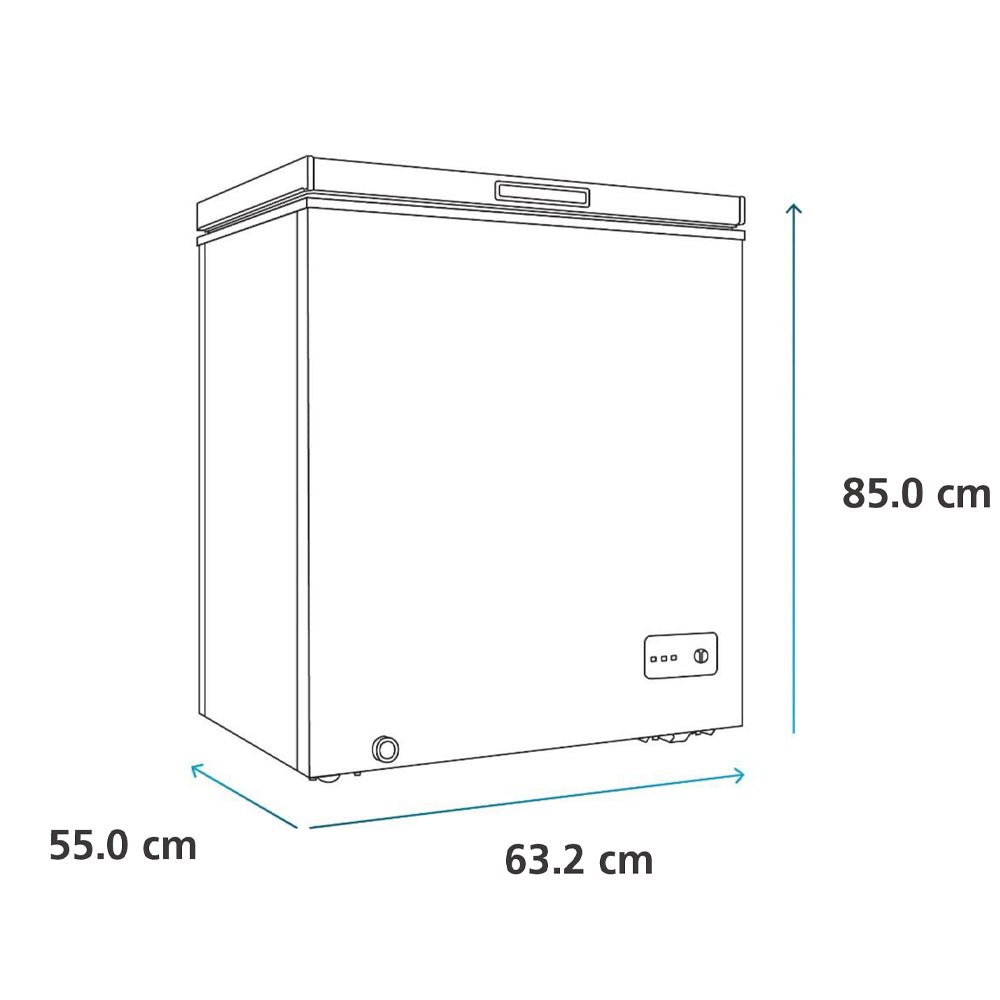 Congelador Horizontal Mabe de 145 Litros Blanco