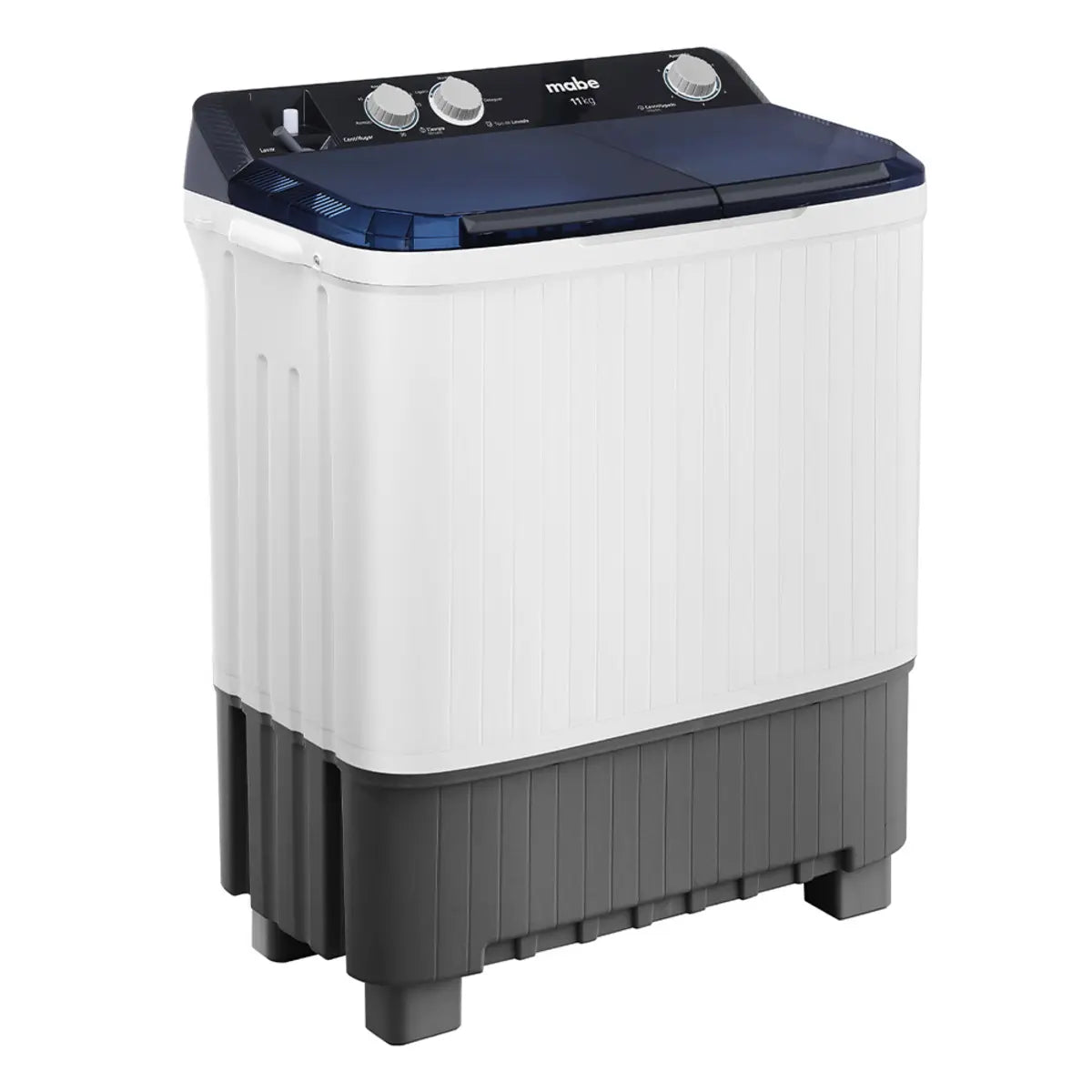 Lavadora Mabe Semi Automática Carga Superior 11 Kilos, Blanco
