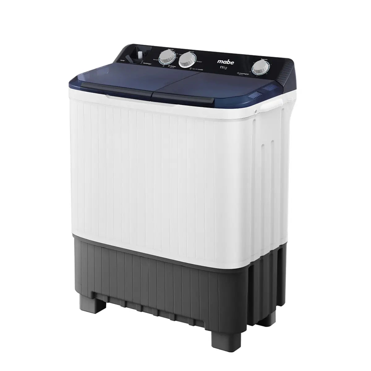 Lavadora Mabe Semi Automática Carga Superior 11 Kilos, Blanco