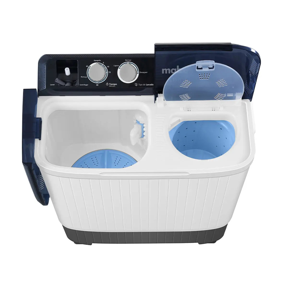 Lavadora Mabe Semi Automática Carga Superior 11 Kilos, Blanco