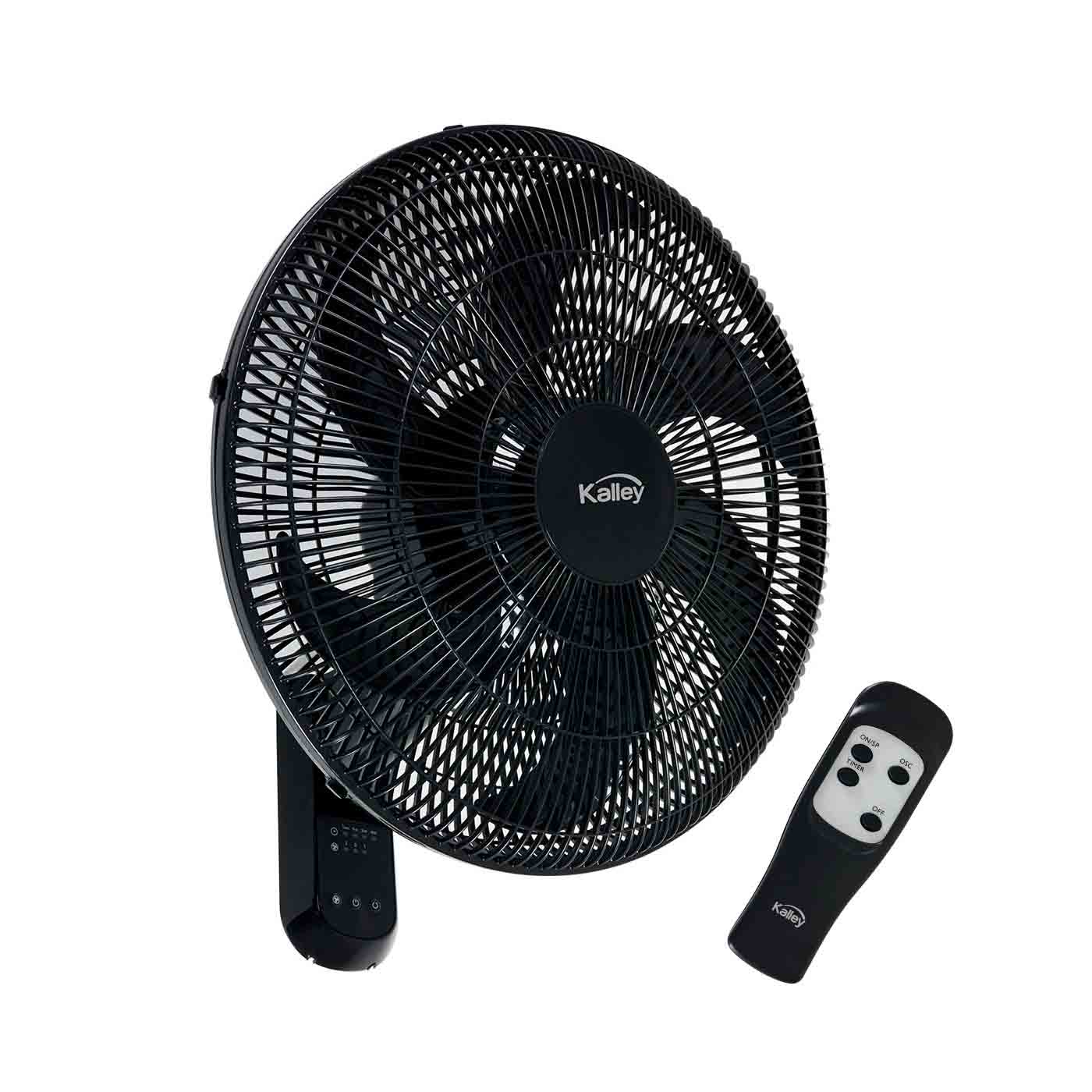 Ventilador De Pared Kalley K-Vpn, Negro