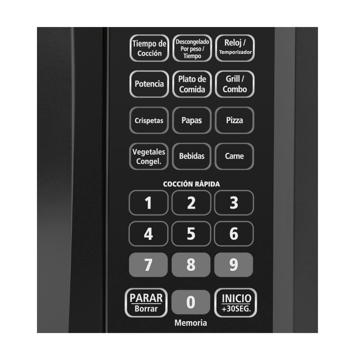 Horno Micro Kalley 0.9 K-Mw09n, Negro