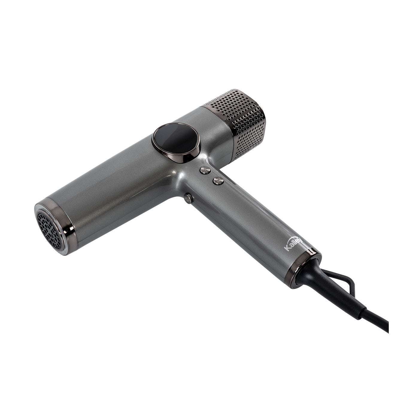 Secador Kalley Lcd K-Sav, Plateado