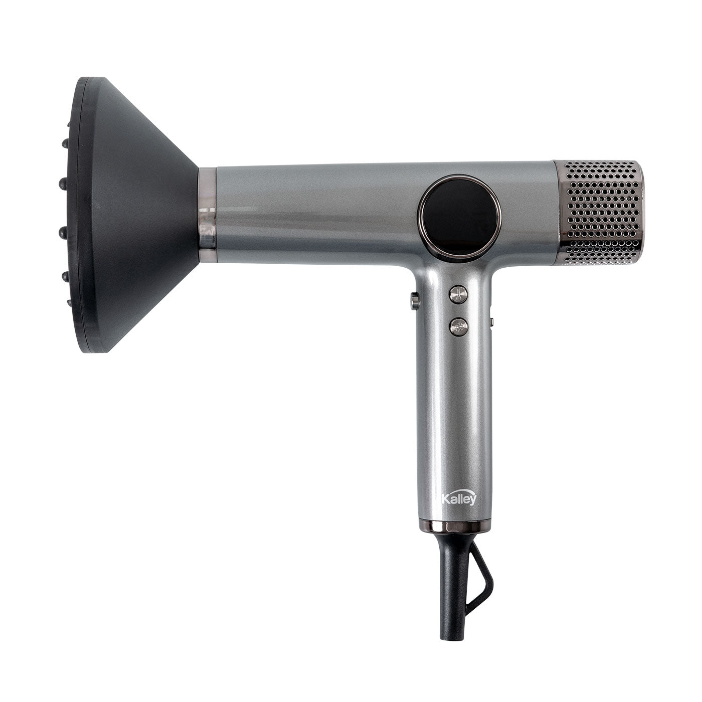 Secador Kalley Lcd K-Sav, Plateado