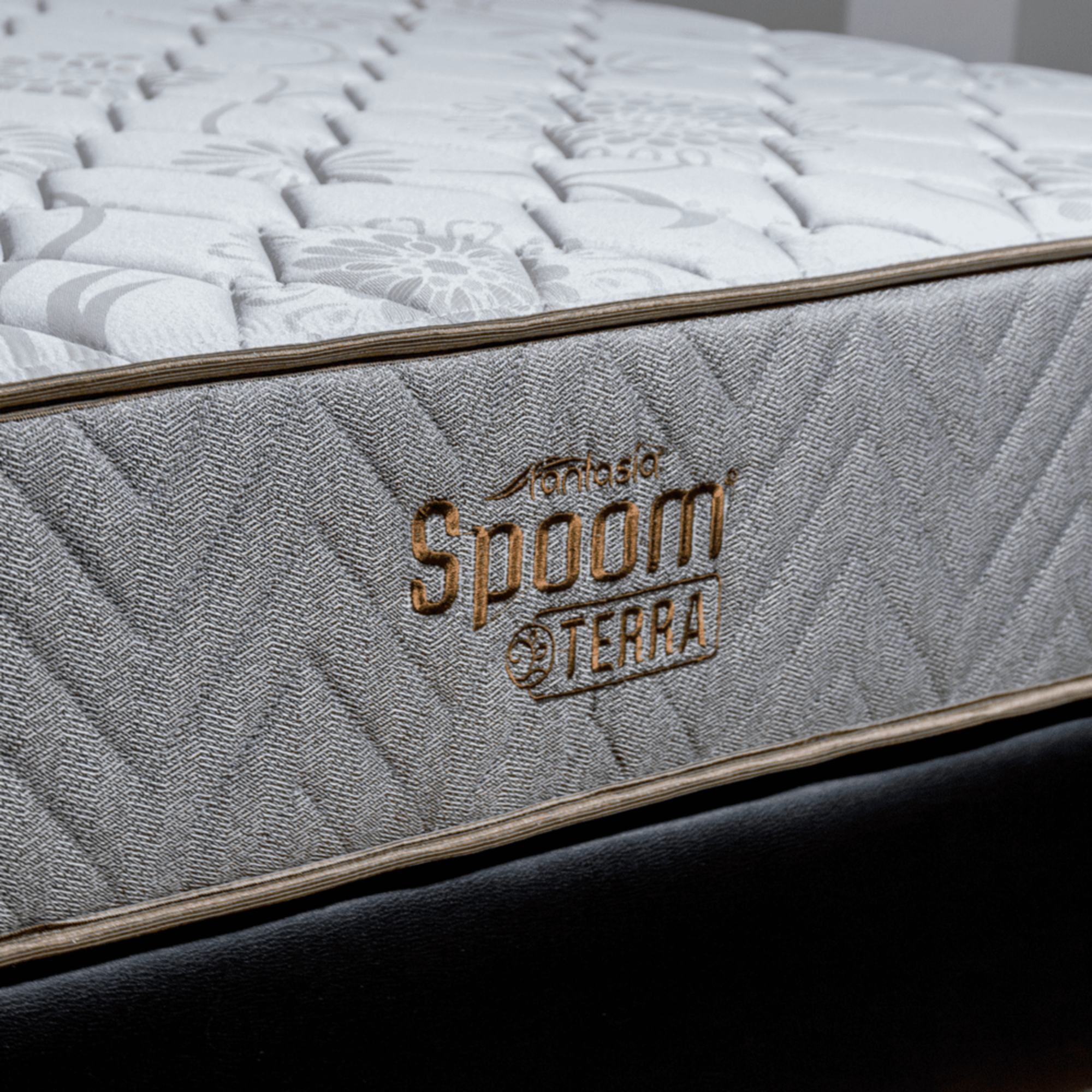 Colchón Litium Con Resorte Pillow 100X190 Cm Marca Fantasía