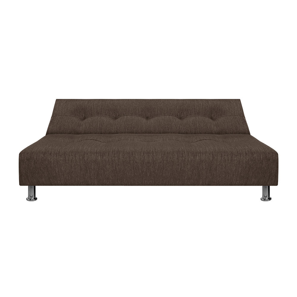 Sofa Cama Mauro Tela, Color Café