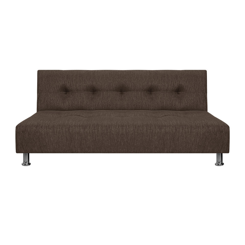 Sofa Cama Mauro Tela, Color Café