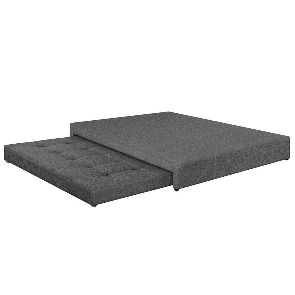 Cama Nido Junior Tela 140X190 Doble, Color Gris